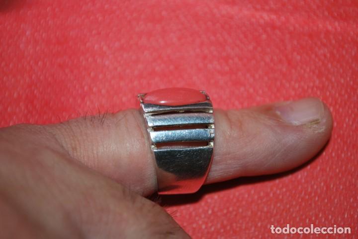 Antig&uuml;edades: Anillo de plata DE LEY . - Foto 4