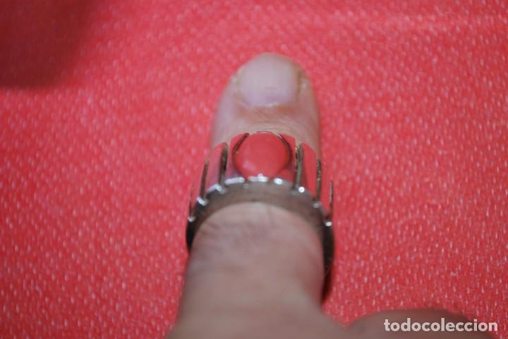 Antig&uuml;edades: Anillo de plata DE LEY . - Foto 5