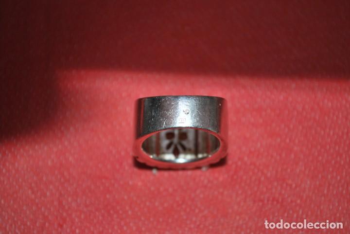 Antig&uuml;edades: Anillo de plata DE LEY . - Foto 8
