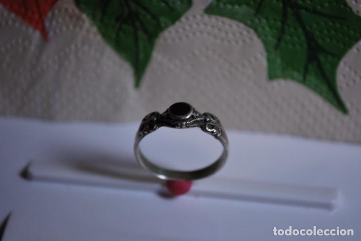 Antig&uuml;edades: Anillo de plata de LEY. - Foto 1