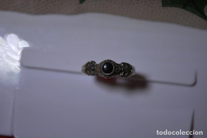 Antig&uuml;edades: Anillo de plata de LEY. - Foto 5