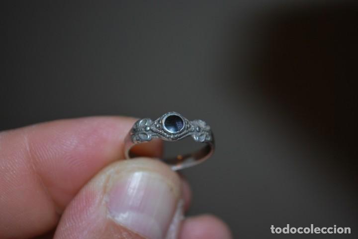 Antig&uuml;edades: Anillo de plata de LEY. - Foto 8