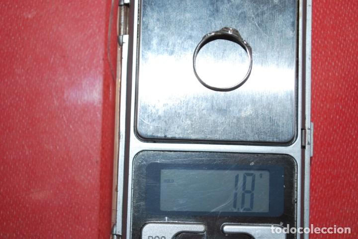 Antig&uuml;edades: Anillo de plata de LEY. - Foto 12