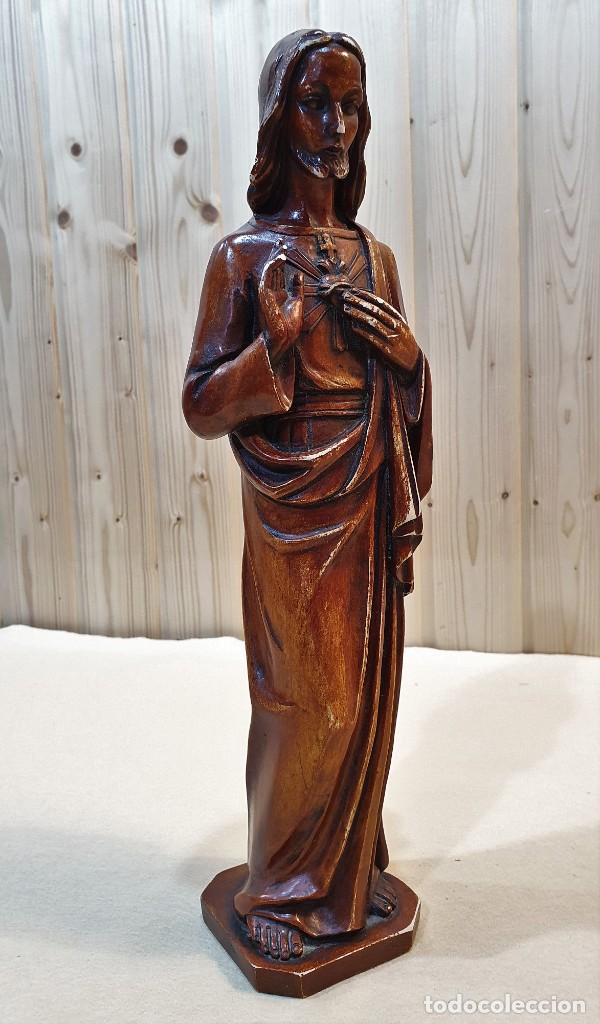 Antig&uuml;edades: FIGURA RELIGIOSA DE RESINA - Foto 1