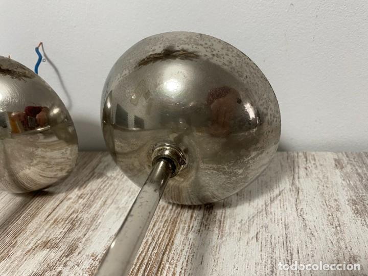 Antig&uuml;edades: LAMPARAS TECHO OPALINA- GRAN GLOBO OPALINA BLANCO - Foto 23