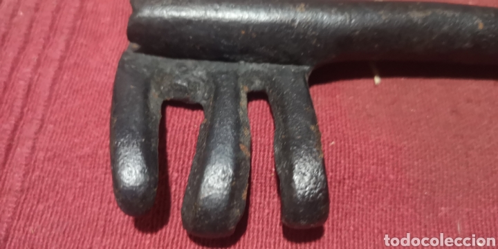 Antig&uuml;edades: Llave realizado en forja de gran antig&uuml;edad - Foto 2