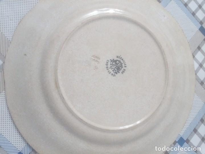 Antig&uuml;edades: Plato franc&eacute;s antiguo - Foto 2