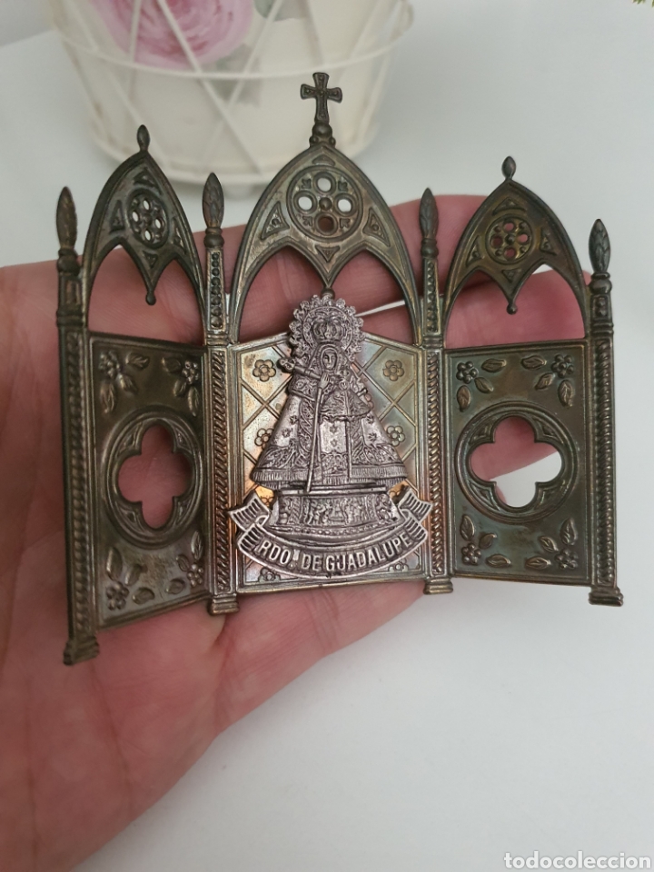 Antig&uuml;edades: Triptico de la virgen de Guadalupe . - Foto 3