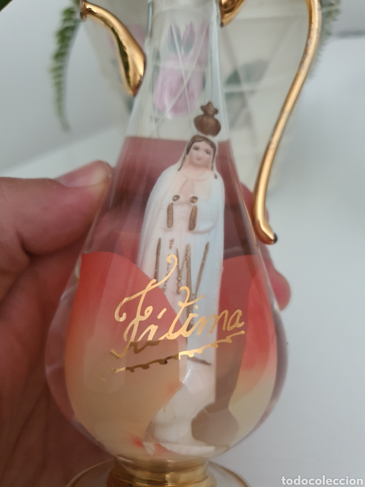 Antig&uuml;edades: Figura virgen de F&aacute;tima . - Foto 4