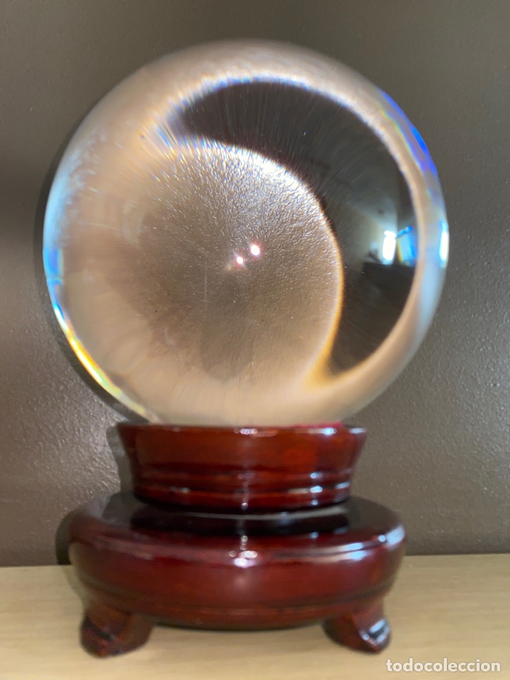 espectacular y antigua bola de cristal 15 cm di - Buy Other