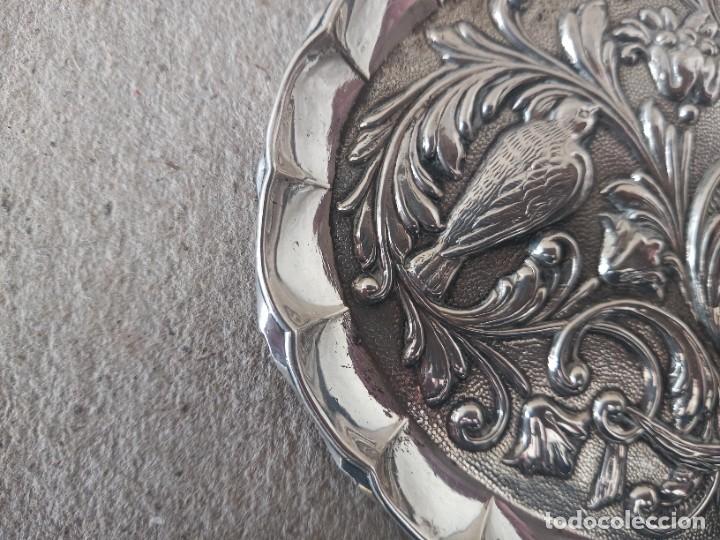 Antig&uuml;edades: BANDEJA DE PLATA 925 REPUJADA - Foto 6