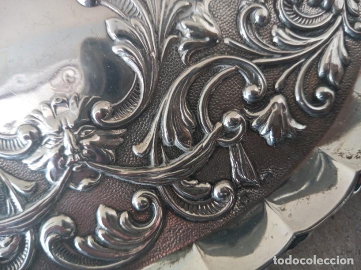 Antig&uuml;edades: BANDEJA DE PLATA 925 REPUJADA - Foto 10