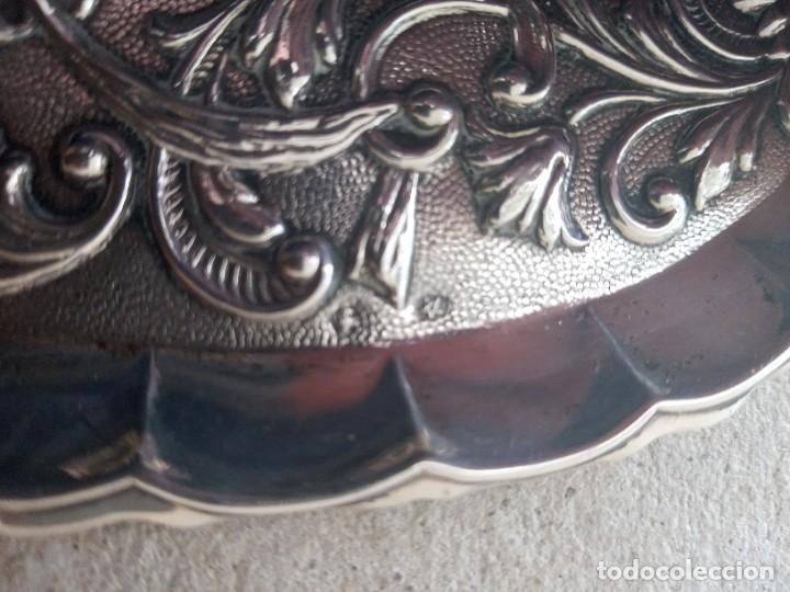 Antig&uuml;edades: BANDEJA DE PLATA 925 REPUJADA - Foto 17