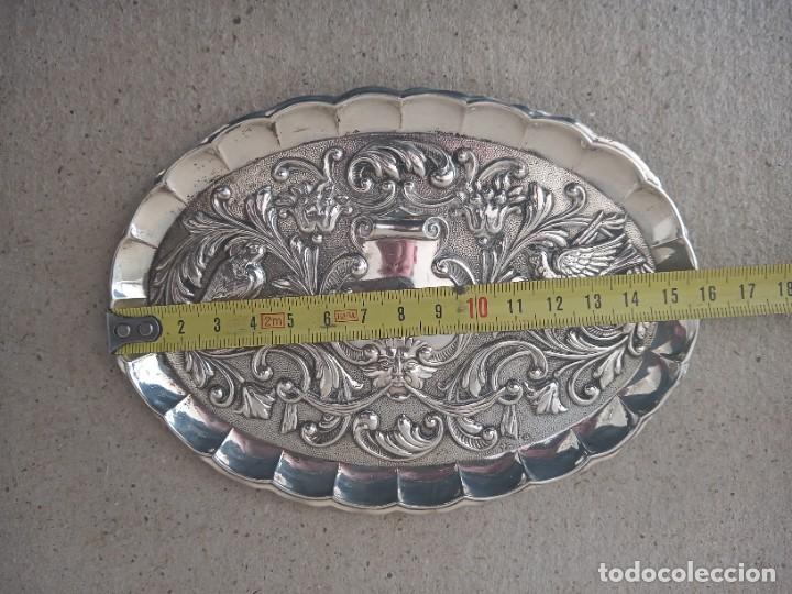 Antig&uuml;edades: BANDEJA DE PLATA 925 REPUJADA - Foto 18