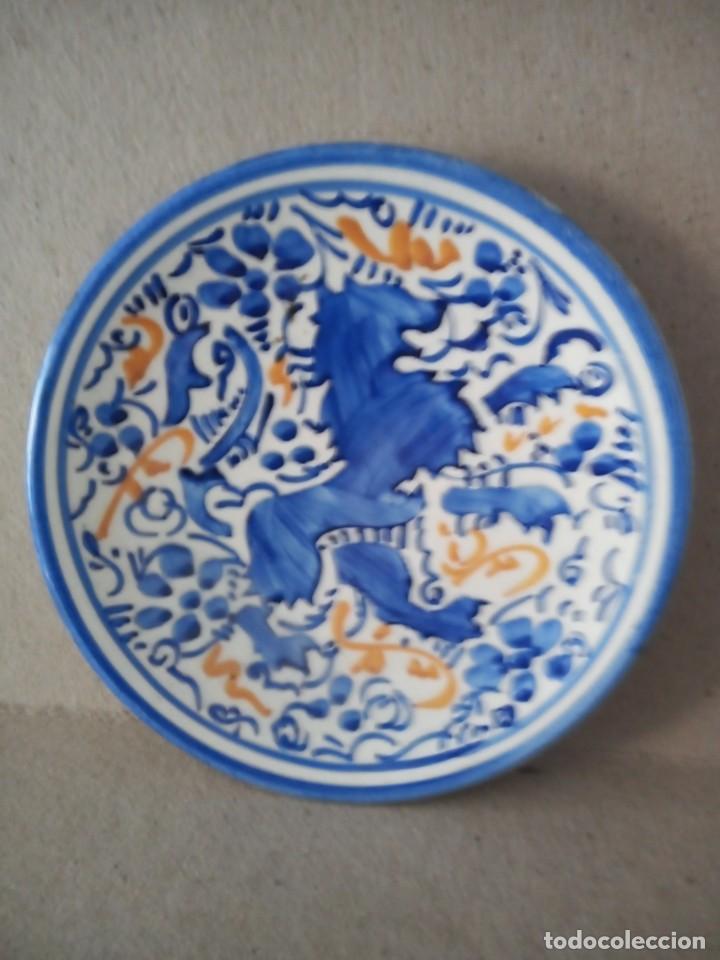 Antig&uuml;edades: PLATO DE CERAMICA ANTIGUO - Foto 2