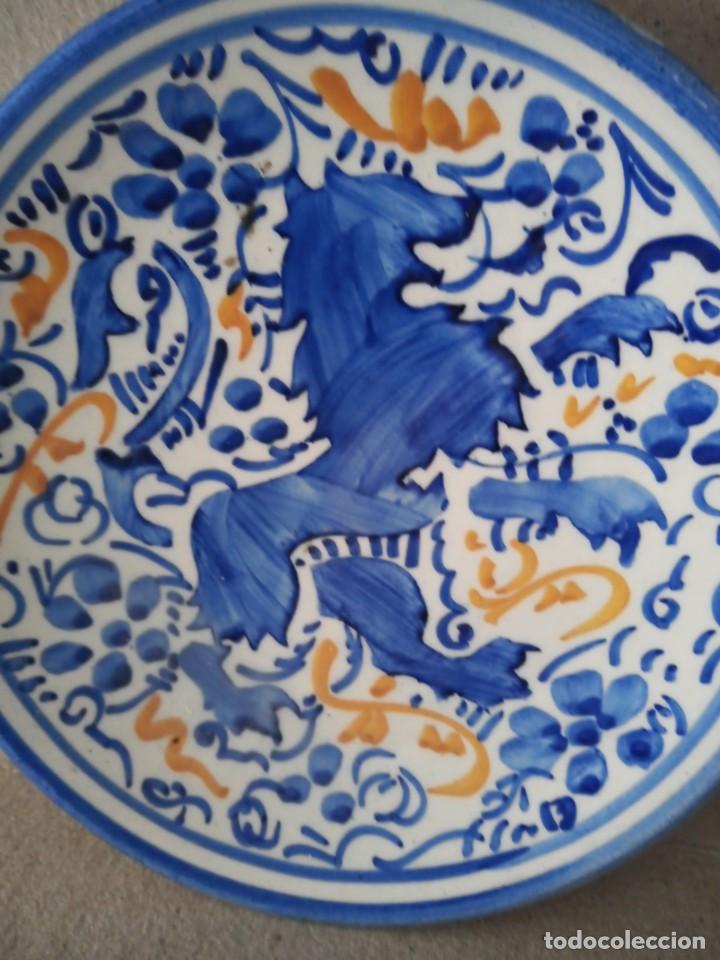 Antig&uuml;edades: PLATO DE CERAMICA ANTIGUO - Foto 3