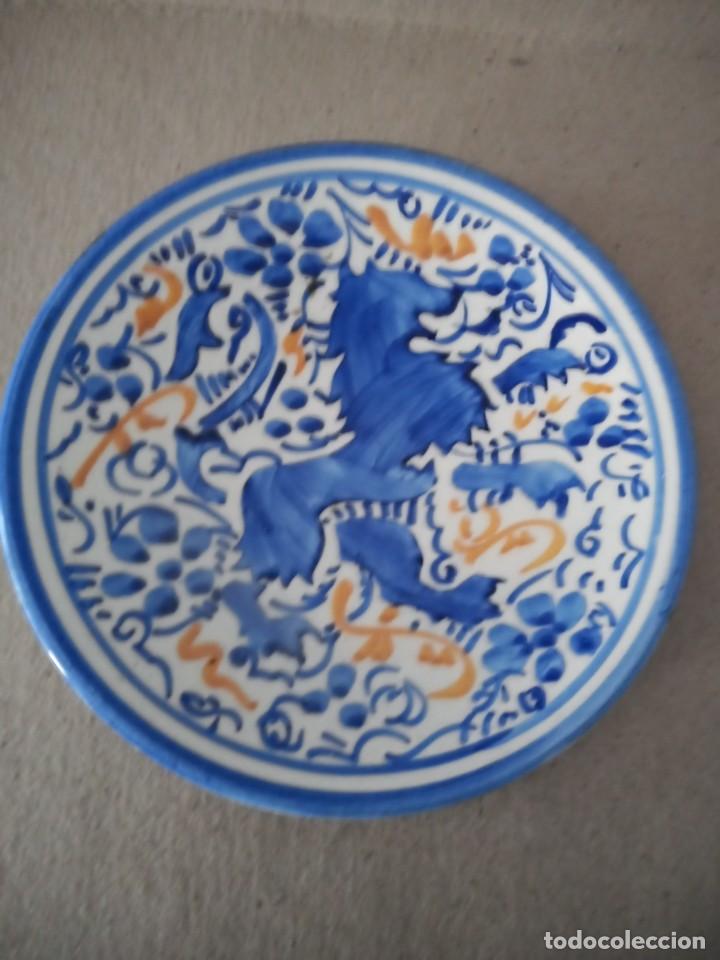 Antig&uuml;edades: PLATO DE CERAMICA ANTIGUO - Foto 5