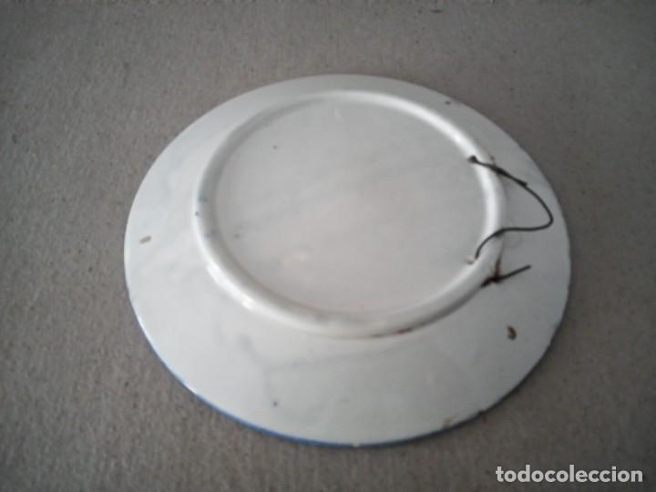 Antig&uuml;edades: PLATO DE CERAMICA ANTIGUO - Foto 14