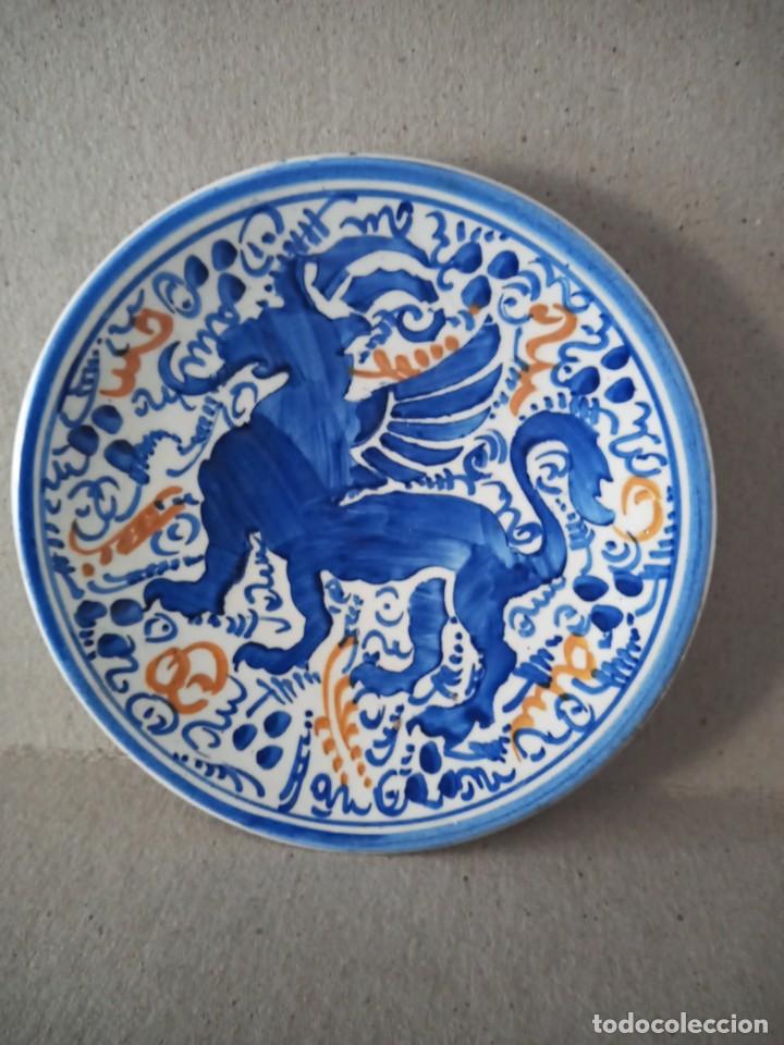 Antig&uuml;edades: PLATO ANTIGUO DE CERAMICA - Foto 3