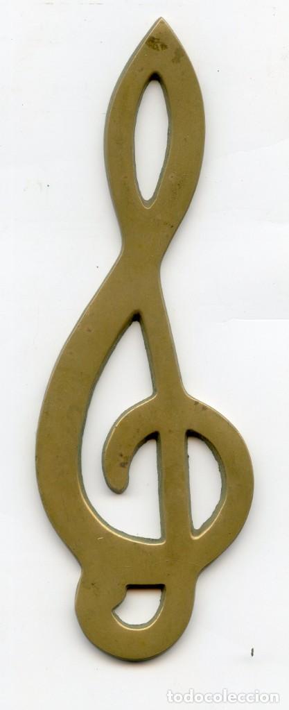 Antig&uuml;edades: CLAVE DE SOL DE BRONCE. - Foto 1