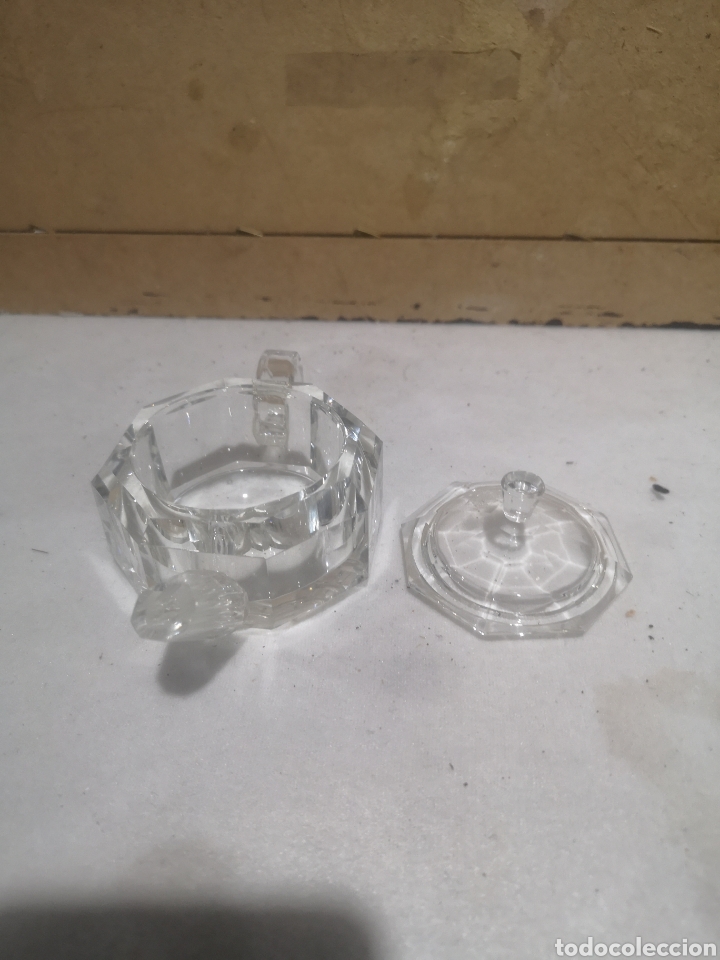 Antig&uuml;edades: JUEGO TE CRISTAL - TETERA + VASOS - Foto 3