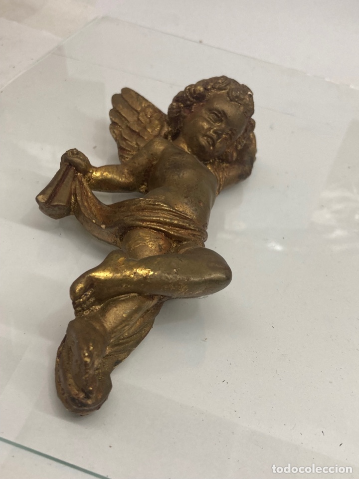 Antig&uuml;edades: Querubines de escallola policromada - Foto 1