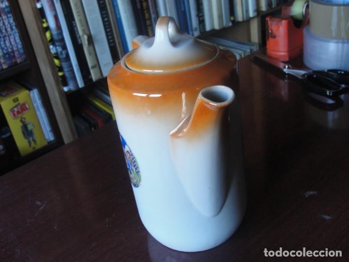 Antig&uuml;edades: cafetera porcelana ceramica - Foto 3