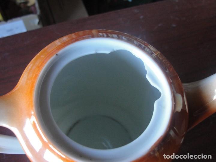 Antig&uuml;edades: cafetera porcelana ceramica - Foto 5