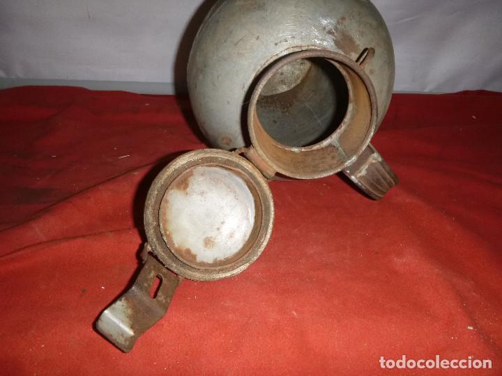 Antig&uuml;edades: ANTIGUO CANTARO CHAPA PARA ACEITE - Foto 4