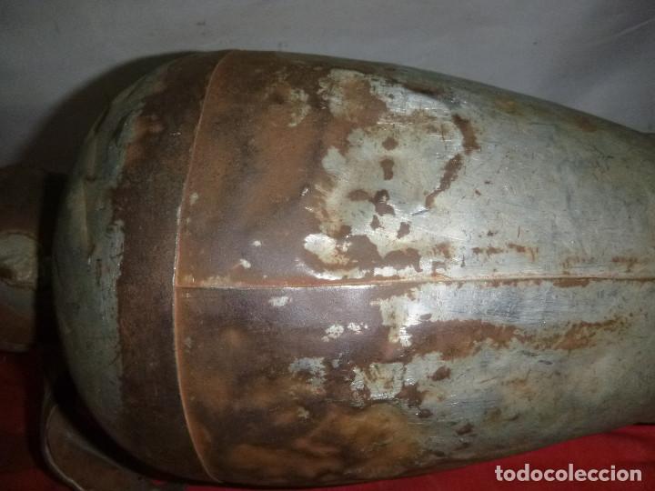 Antig&uuml;edades: ANTIGUO CANTARO CHAPA PARA ACEITE - Foto 5
