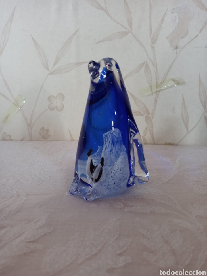 Antig&uuml;edades: Ping&uuml;ino de cristal - Foto 2