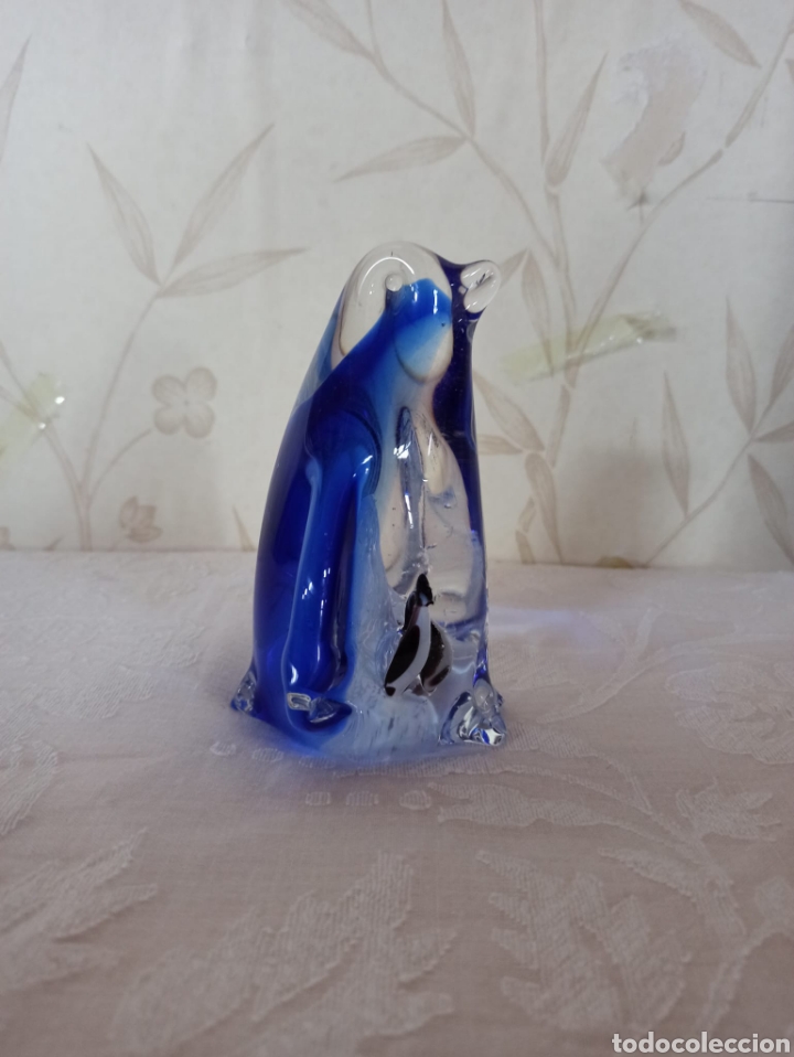 Antig&uuml;edades: Ping&uuml;ino de cristal - Foto 3