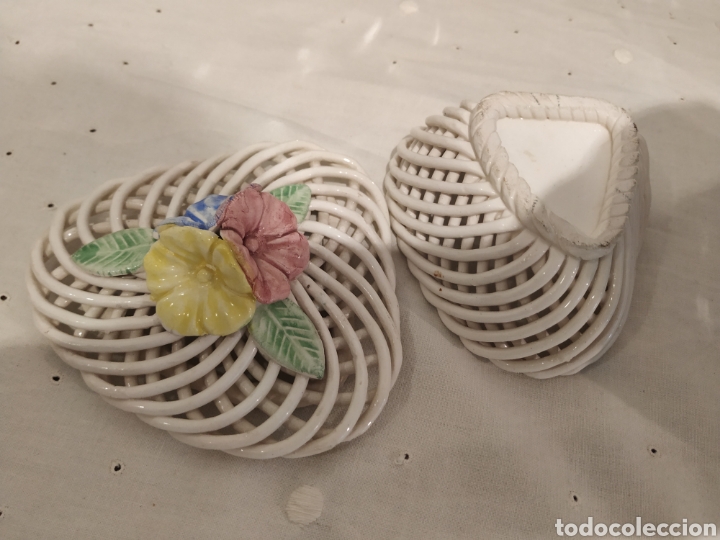 Antig&uuml;edades: Joyero porcelana - Foto 2