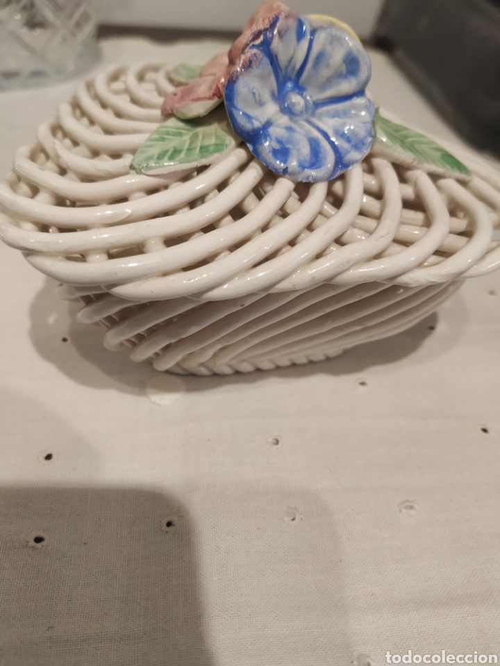 Antig&uuml;edades: Joyero porcelana - Foto 1