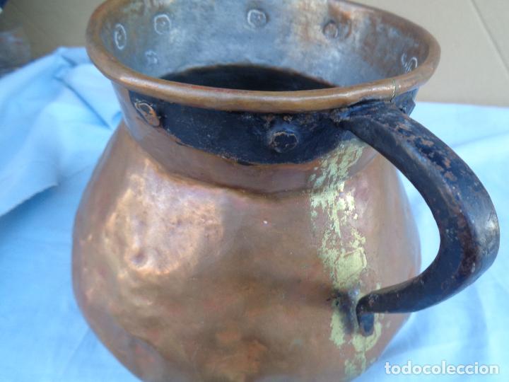 Antig&uuml;edades: ANTIGUA OLLA DE COBRE S.XIX - Foto 3