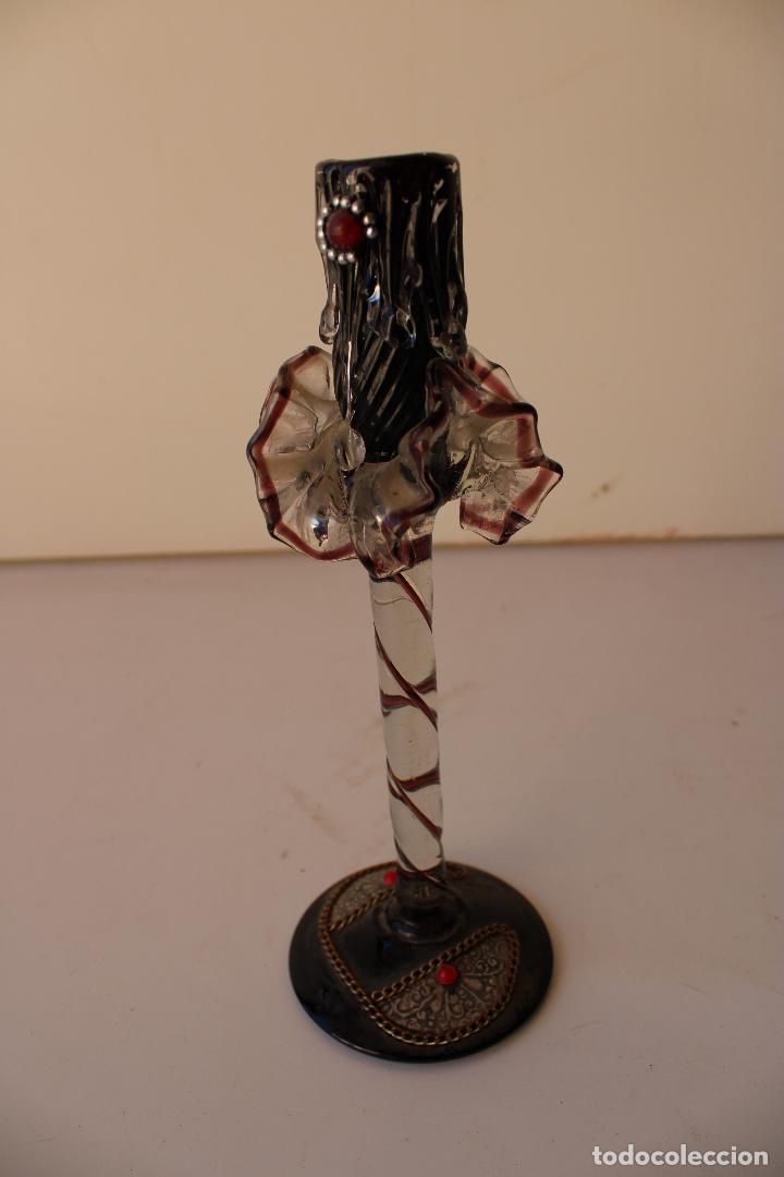 Antig&uuml;edades: candelabro cristal - Foto 5