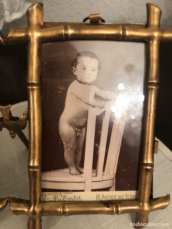 Antig&uuml;edades: Porta retratos doble - Foto 3