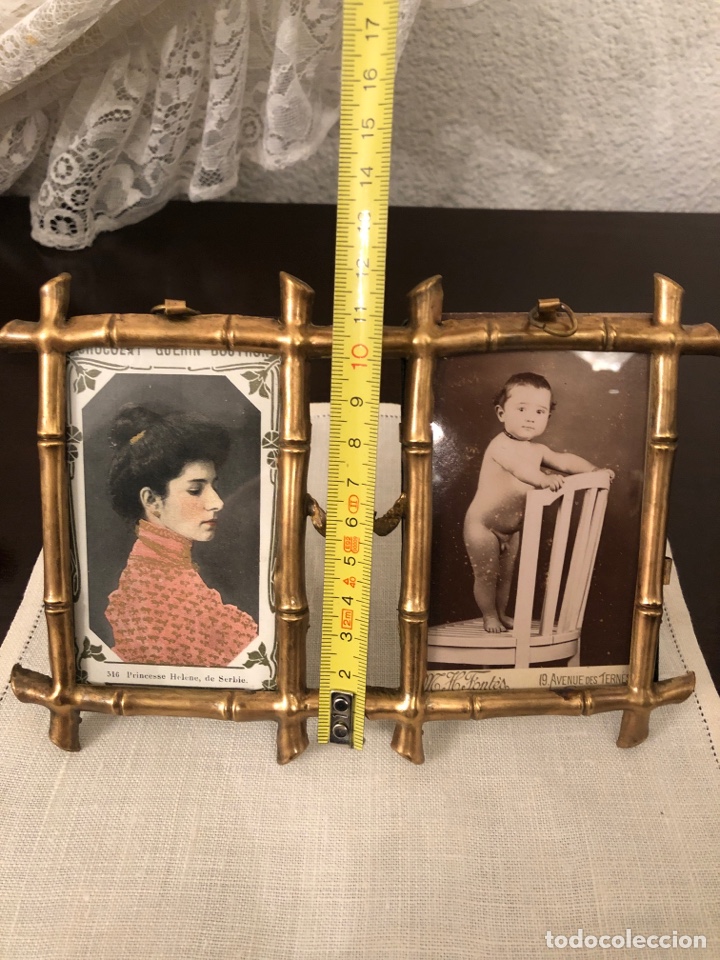 Antig&uuml;edades: Porta retratos doble - Foto 6