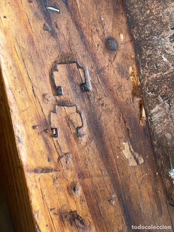 Antig&uuml;edades: Antiguo mueble de madera de estilo industrial - Foto 10
