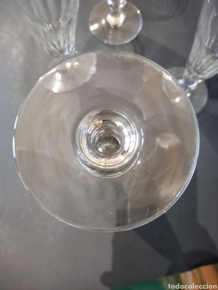 Antig&uuml;edades: Conjunto de 4 vasos cristal - Foto 5