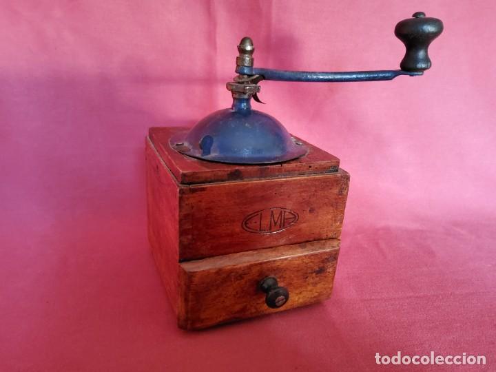 Antiquit&eacute;s: MOLINILLO DE CAF&Eacute; ANTIGUO, MARCA ELMA