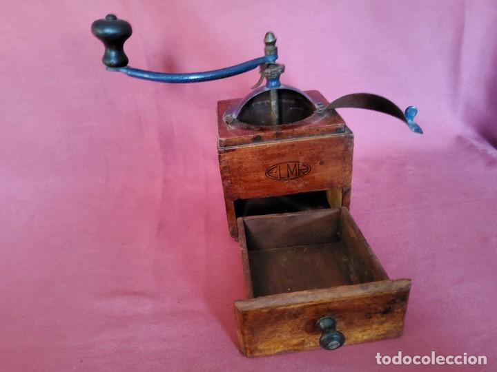 Antig&uuml;edades: MOLINILLO DE CAF&Eacute; ANTIGUO, MARCA ELMA - Foto 7