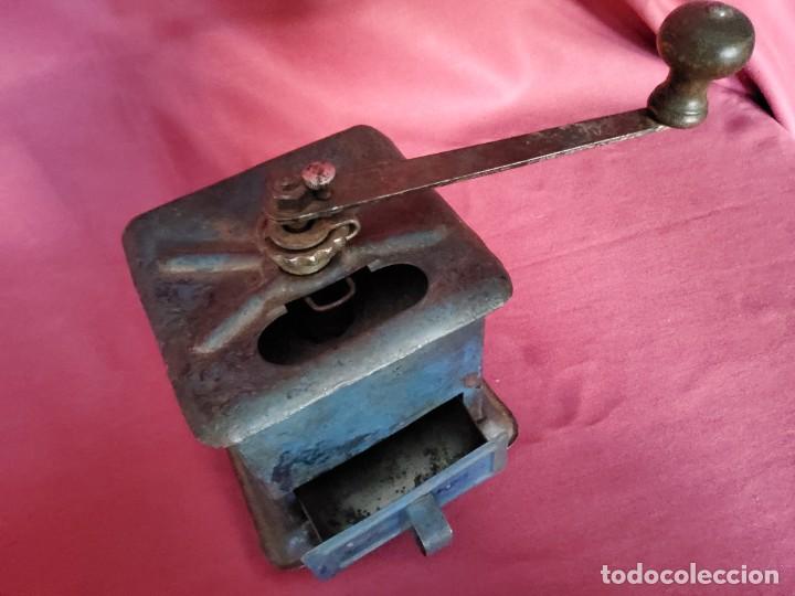 Antig&uuml;edades: MOLINILLO DE CAF&Eacute; ANTIGUO, DE CHAPA - Foto 7