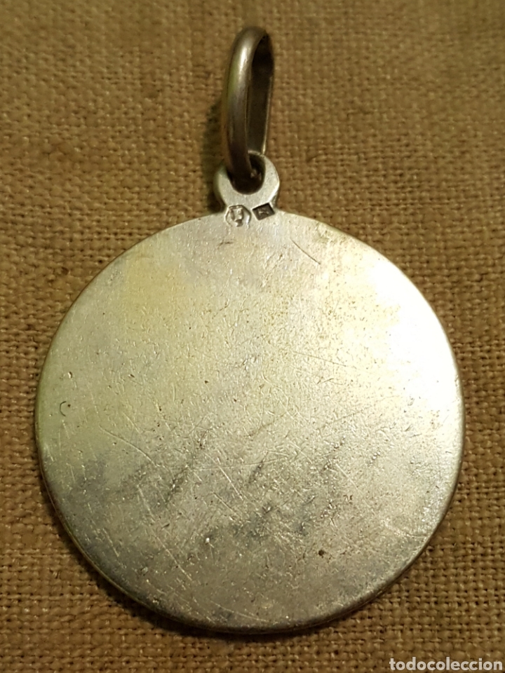 Antig&uuml;edades: Medalla plata Virgen Inmaculada - Foto 2