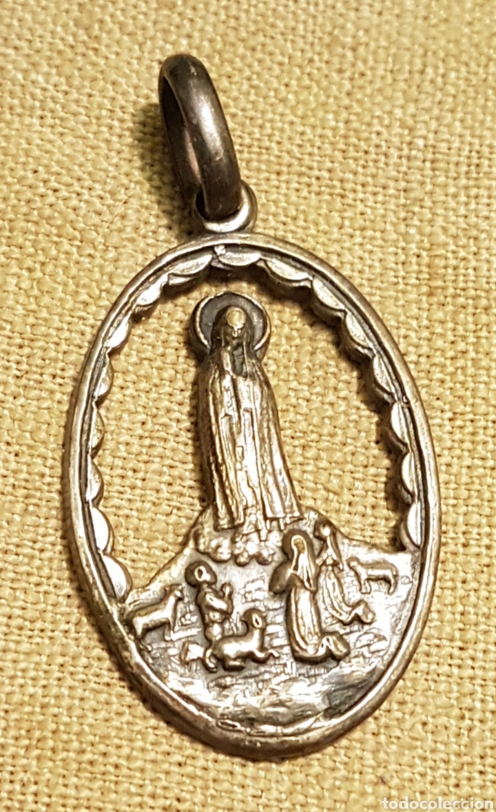 Antig&uuml;edades: Medalla Plata Fatima - Foto 1