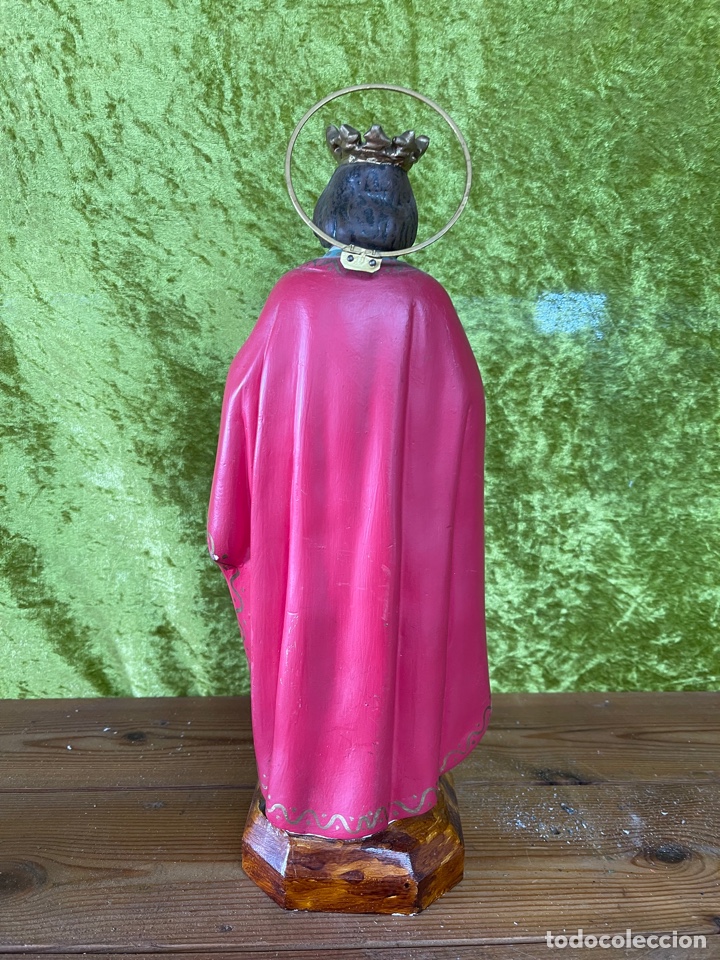 Antig&uuml;edades: Santo / san / sant con ojos de vidrio - Foto 5