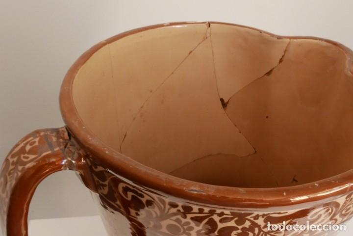 Antig&uuml;edades: Gran jarra de reflejo met&aacute;lico de Manises - Foto 12