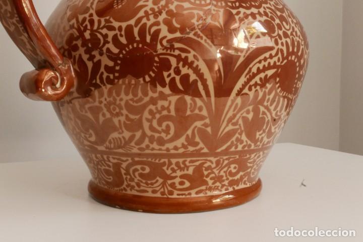 Antig&uuml;edades: Gran jarra de reflejo met&aacute;lico de Manises - Foto 17