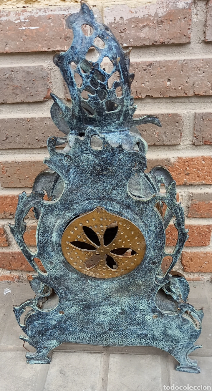 Antig&uuml;edades: Caja antigua de reloj de sobremesa - Foto 2