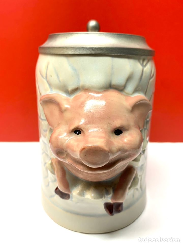 Antig&uuml;edades: ANTIGUA JARRA DE CERVEZA - Foto 5